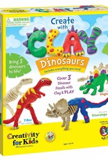 Create with Clay Dinosaurs Kit