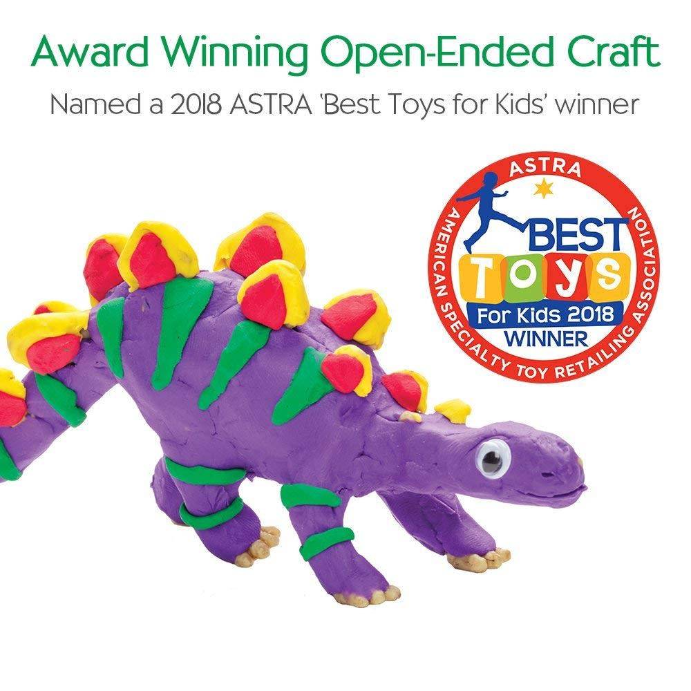 Create with Clay Dinosaurs Kit