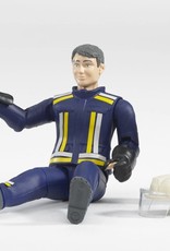Fireman with Accessories by Bruder