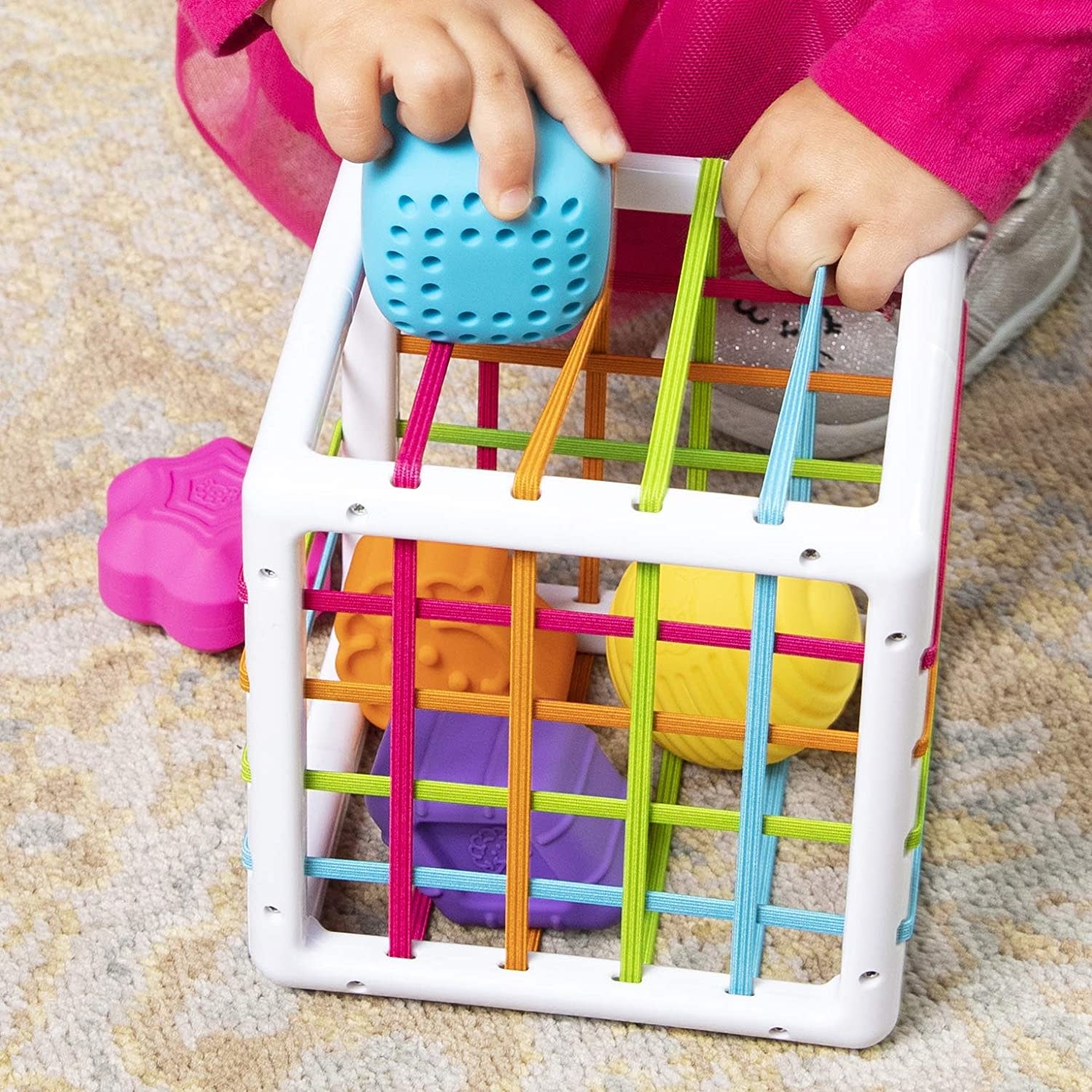 InnyBin Shape-Sorting Cube by Fat Brain Toys