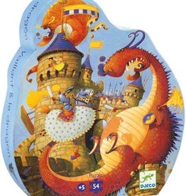 Valliant & The Dragon 54-pc Puzzle by Djeco