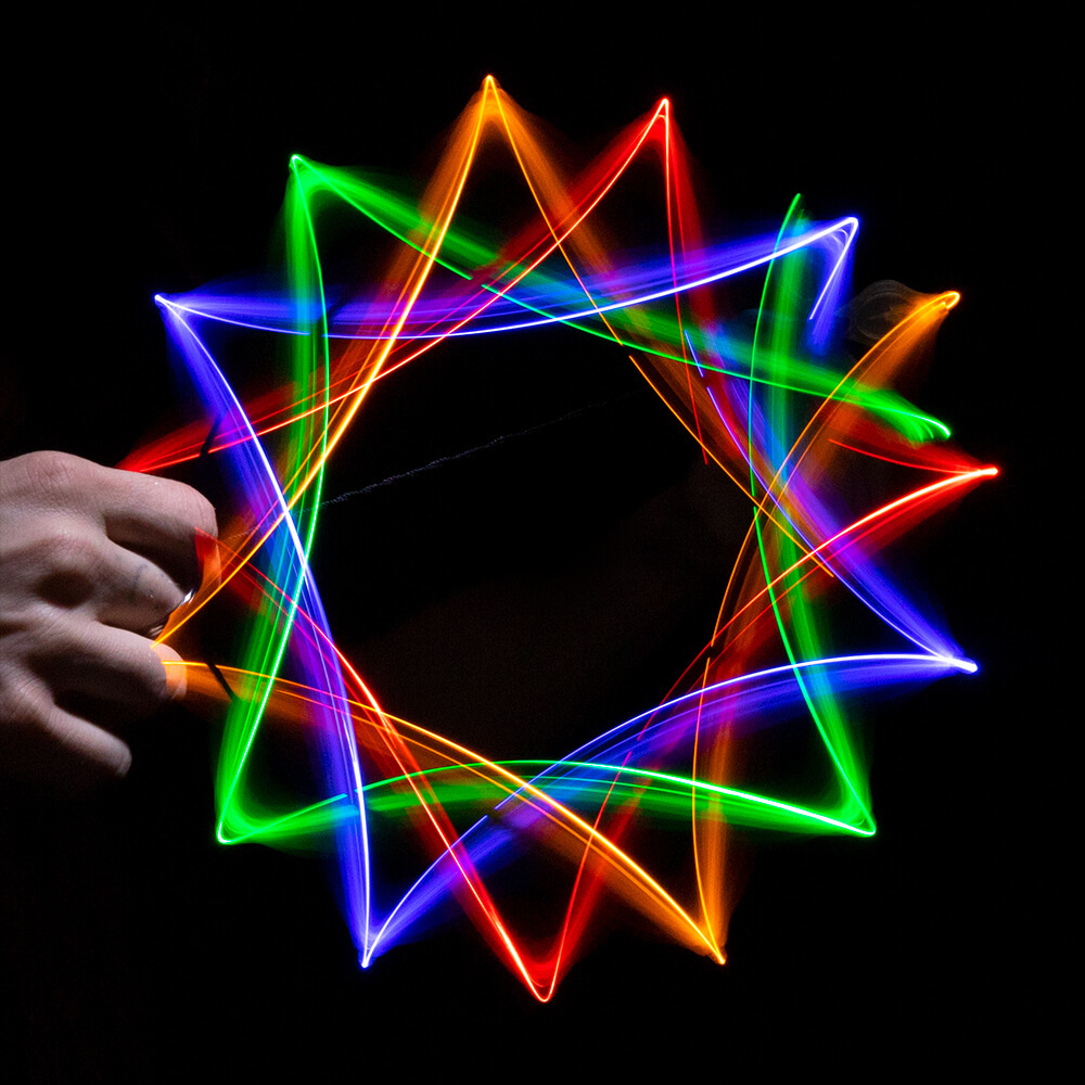 GloFX Basic 4-LED Orbit - Assorted Colors