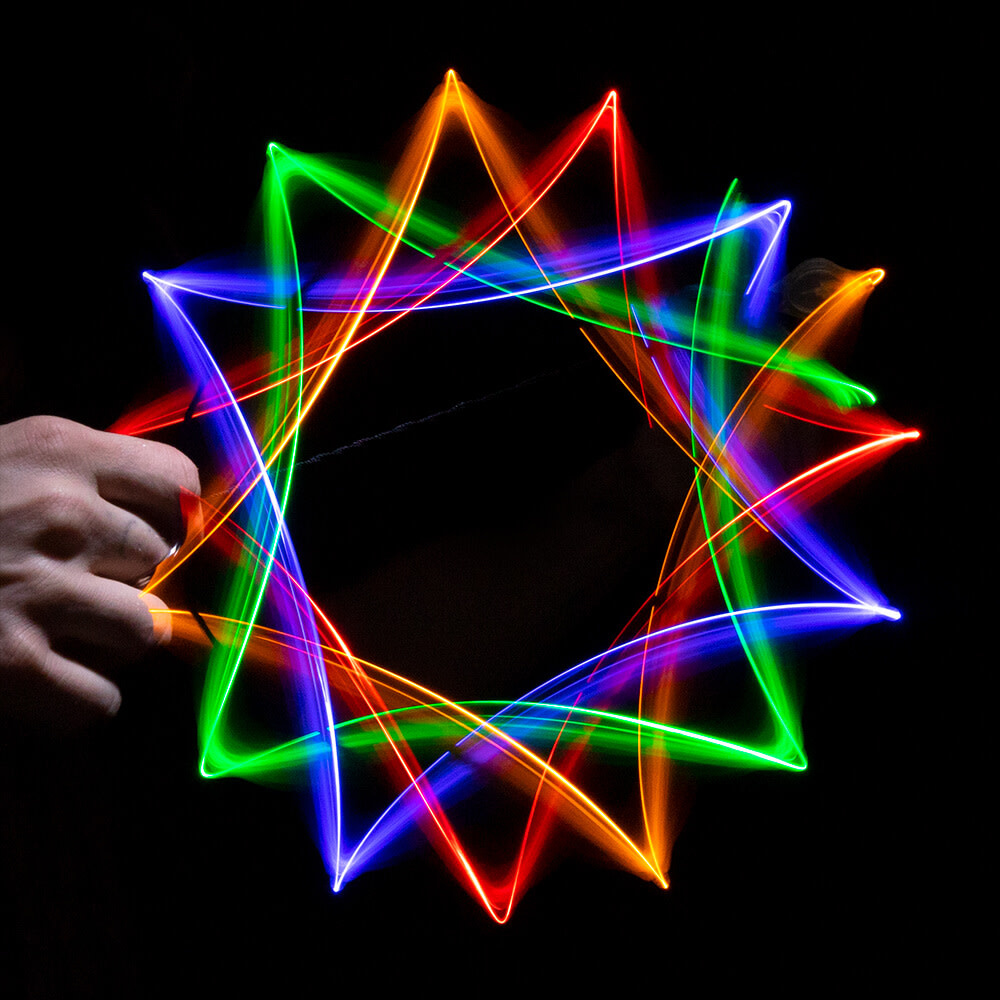 GloFX Basic 4-LED Orbit - Assorted Colors
