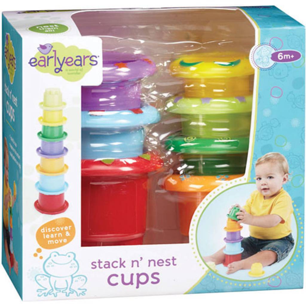 Stack n' Nest Cups by Earlyears
