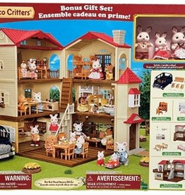 Calico Critters Calico Red Roof Grand Mansion Gift Set