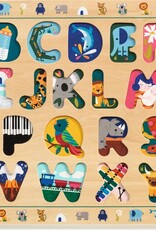 ABC Multi-Lingual Wooden Puzzle