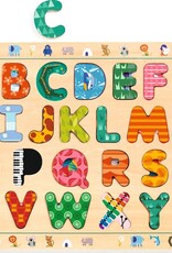 ABC Multi-Lingual Wooden Puzzle