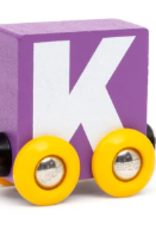 Brio Name Train - K