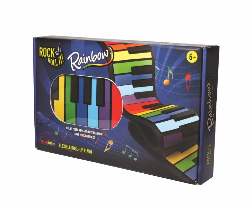 Rainbow Piano by Mukikim