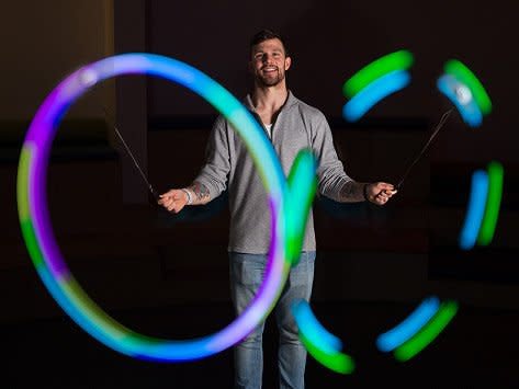 Spin-balls LED Poi by Fun in Motion