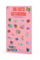 DAM LLC Sam and Julia Die Cut Bathroom