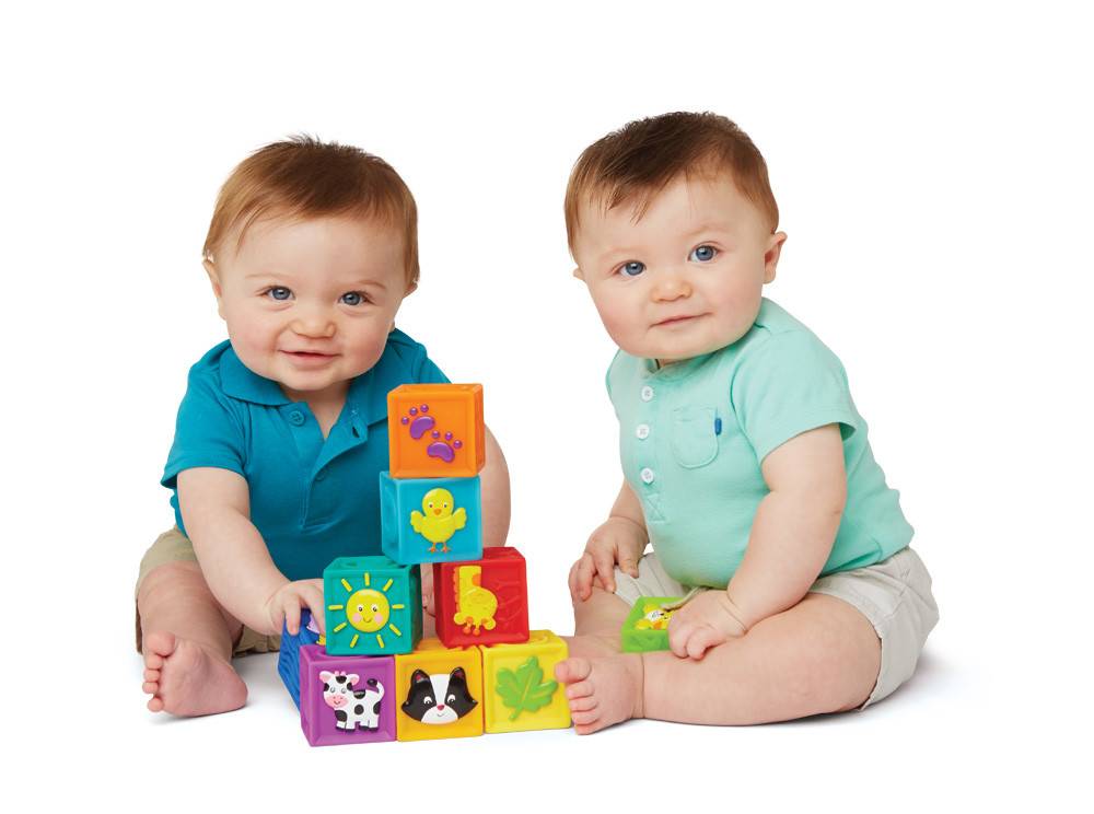 Squeak 'n Stack Blocks by Earlyears