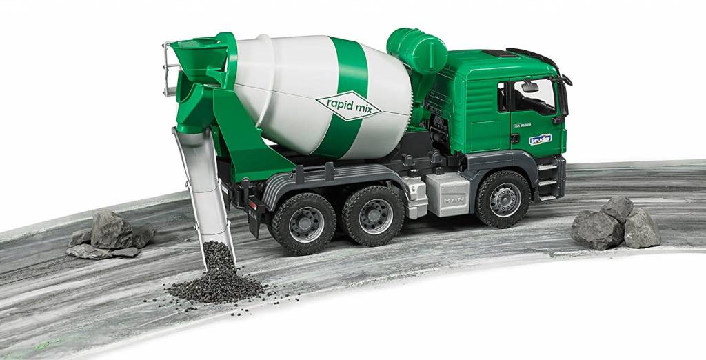 MAN TGS Cement Mixer Truck by Bruder Toys